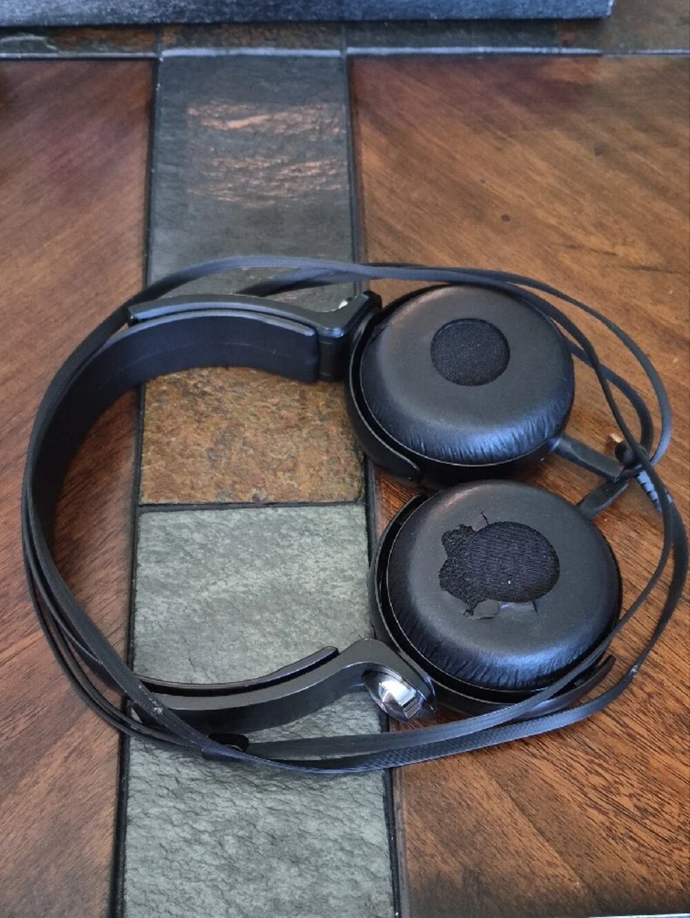 Sony Black On-Ear Headphones with Subtle Silver Trim